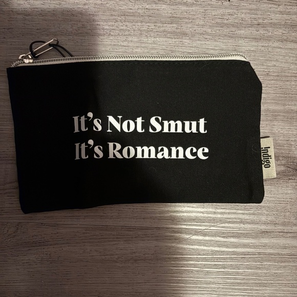 Zippered book lover book nerd romance sm3t small pouch reader - Picture 1 of 2